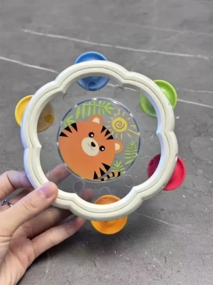 2 size Baby Musical Instruments Drum Montessori Toy 6 12 Months Rattles for Toddlers Interactive Music Educational Children Toys