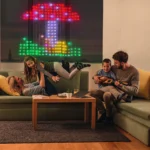 Smart BT APP DIY Text Anime Pattern Display RGBIC Fairy LED Curtain Light String Music Sync Valentine's Day/Birthday/Party Decor - Image 3