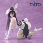 13CM Anime OVERLORD Figure albedo Bunny Girl Kneeling Anime Model Toys Gifts Collection Decoration Ornaments PVC