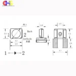 ​​100pcs High Bright Quality SMD 3528 1210 LED Diode for DIY Electronics Lighting Red/Yellow/Blue/Green/White/Orange/Pink - Image 4