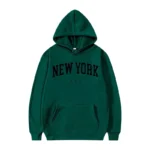 Men Women New York U.S.A City Hoodies Fashion Letter Printed Graphic Sweatshirts Loose Casual Harajuku Hooded Pullover Sportwear - Image 3