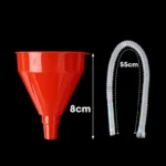 Car Long Pipe Refueling Funnel Telescopic Auto Detachable Hose Extension Filling Tools Car Motorcycle Engine Gasoline Oil Funnel - Image 5