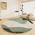 Nordic Style Rugs for Bedroom Fluffy Soft Cloakroom Carpet Light Luxury Living Room Decoration Abstract Rug Thick Anti-slip Mat