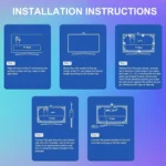 Smart TV LED Backlight with Camera, Suitable for 55-65 Inch Screen TV Backlight Synchronized Screen and Music Flexible LED Strip - Image 4