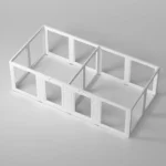 Clear Acrylic Plastic Dog Playpen Indoor Pet Pen Easy Assemble Fence Dog Crate Kennel Cage Pet House - Image 5