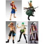 New Anime One Piece Monkey D. Luffy Zoro Portgas D Ace Ko Articulated Action Figure Joints Moveable Collectible Model Toys Gift