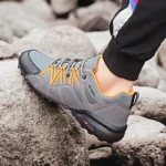 Couple Hiking Shoes Waterproof Outdoor Trainers Lace-up Climbing Trekking Sneakers Mountain Walking Hunting Tactical Sneakers - Image 5