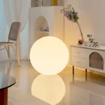 LED Ball Lamp Luminous Globe Light Tricolor or RGB Dimmable USB Rechargebale/AC Powered for Home Decor Bedroom Foyer Living Room