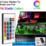 5V USB RGB COB Strip 576Leds/M Color Changing LED Strip Lights Multicolor Flexible Tape Light, for TV, Bedroom, Party DIY - Image 2