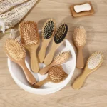 {MX} Multi-type Wooden Airbag Hair Brush Anti-Static Massage Comb Scalp Massager Air Cushion Hairbrush For Detangling - Image 4