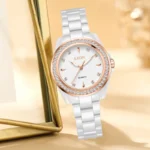 New Fashion LIGE Woman Watch Elegant Luxury Simple Classic Ceramic Simple Waterproof Quartz Watches for Women Reloj Mujer Gifts - Image 3