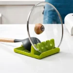 Kitchen Spoon Fork Spatula Holder Rack - Non-Slip Plastic Chopsticks Organizer Shelf Pad for Utensils Storage - Image 3