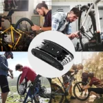 Mountain Bike Portable Socket, Multipurpose Wrench, Bicycle Multi Tool, Screwdriver, Motorcycle Repair Tools, 16 in 1 - Image 6