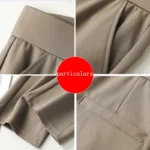 2025 High Quality Women's Casual Leggings Elastic High Waisted Work Pants Spring/Summer Commuting Pants Straight Leg Pants 10XL - Image 5
