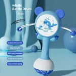 Baby Rattle Toys Teether Hand Bells Mobile Infant Stop Weep Tear Rattles Early Educational Toy for Newborn Gifts 0-18M - Image 5