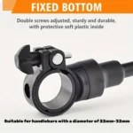 Bicycle Rearview Handlebar Mirrors 360 Rotatable for Mountain Road Bike Motorcycle Bendable Hose Adjustable Rearview Mirror - Image 3