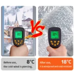 Windproof Cold Proof Blackout Curtains Winter Bedroom Insulation Film Sealed Window Screen Light Blocking Insulated Shading Warm - Image 2