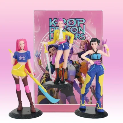 new 2025 Anime Kpop Demon Hunters Figure Model Toy for Kids Cartoon Gaming Desk Decoration Collection Peripherals Gift