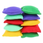 10PCS Kids Sandbag Throwing Toys Classic Outdoor Sports Toys Colorful Handmade Sandbags Sensory Training Stress Relief Toys - Image 3