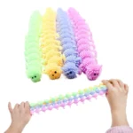 1pc Caterpillars Sensory Toy Stress Relief Stretchy String Worm Pops Fidget Therapy Anti Anxiety Fidget for Teenagers Adults - Image 2
