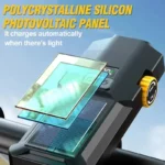 4000mAh Bike Light 2000LM Zoom Bicycle Front Light Solar Power Highlight LED Light with COB Red Side Lamp Durable Cycling Lights - Image 4