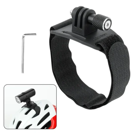 Bike Headlight Helmet Mount Holder Road MTB Bike Light Helmet Bracket Conversion Clip For-Gopro Bicycle Accessories
