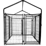Hot Sales Heavy Duty Dog Playpen Outdoor Dog Kennel Dog Cage Pet House Galvanized Steel Fence - Image 2