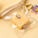 Squishy Food Toy Cute Mochi Squishy Bread Donut Cheese Squeeze Stress Relief Toy Sensory Fidget Toys Keychain Bag Pendant Gift - Image 2