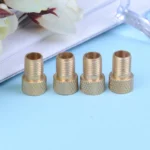 4Pcs/Set To Valve Adapter Converter Road Bike Bicycle Pump Tube 1.5Cm