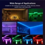 LED Lights Bluetooth 5050 SMD USB LED Strip Alexa APP Control WIFI RGB Adhesive Luces Led TV Backlight Lamps for Room Decoration - Image 5