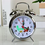 Retro Nostalgic Metal Movement Creative Alarm Clock Super Loud Horseshoe Watch Mechanical Old-fashioned Winding - Image 2