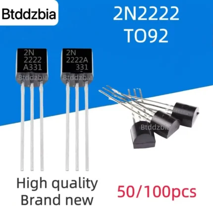 50/100PCS Transistor Kit 2N2222 TO92 NPN 30v 800MA Transistors Electronic kit