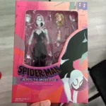 Spider-Gwen Action Figure Shf Series Collectible Model Toy Gwen Stacy into the Spider-Verse Decorative Handmade Customizable