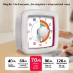 Study Timer Kids Timer for Studying Kitchen Accessories Clock Pomodoro Digital Children's Visual Time Child Countdown Tools Bar - Image 3