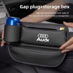 For Audi A4 A3 A6 TT S4 S5 S6 A1 A2 A5 A7 A8 Q1 Q2 Q3 Q4 Q5 Q6 Q7 Q8 B8 B9 B6 C6 Qua Car Seat Gap Crevice Storage Box Cup Holder - Image 6