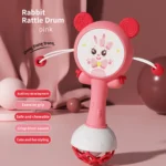 Baby Rattle Toys Teether Hand Bells Mobile Infant Stop Weep Tear Rattles Early Educational Toy for Newborn Gifts 0-18M - Image 4