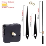 Clock Mechanism Silent Quartz Movement Machine Wall Hands Pointer Set Clockwork Table Long Shaft DIY Watches Repair Parts - Image 2