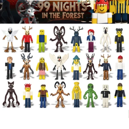 New 99 Nights In The Forest Figures Toy 99 Nights Figures Figurine Owl Deer 99 Nights In The Forest Figurine ChristmasToy Gift