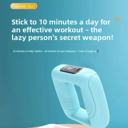 Lazy Slimming and Weight Loss Tool, Vibrating Fascia Gun, Waist Massage, Full Body Fascia Ring, Vibrating Fat Throwing Machine