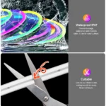 RGBIC LED Neon Strip 12V 96LEDs/M Remote/Bluetooth/WiFi Tuya APP Smart Control Waterproof RGB Chasing Led Strip Decor Lighting - Image 2