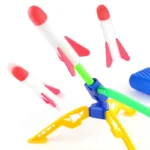 Children's Foot Plastic Rocket Launcher Pressure Air Outdoor Science Educational Toy Multiplayer Game Toy For Gift - Image 2