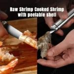 WXCOO Multifunctional Fast Shrimp Peeler Stainless Steel Kitchen Tools Fish Scales Knife Cleaning Cutting Scraping Digging - Image 3