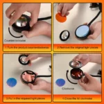 Tuya Smart Sunset Projector Lamp LED Night Light Rainbow Atmosphere Sunset Light Wall Bedroom Decoration Background Table Lamp - Image 3