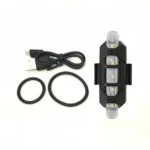 Rechargeable USB LED Bicycle Tail Light Mountain Bike Safety Warning Front and Rear Flashing Lights Night Riding Accessories - Image 6