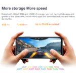 Cubot P60 Android 12 4G Smartphone 6.517-inch Display 6GB RAM128GB ROM MT6765 Octa-Core 5000mAh Battery 20MP Camera Dual SIM - Image 5