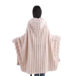 Blanket Hoodies Winter Shawl Cover Warm Soft Velvet and Comfortable Throws Winter Blankets Fluffy Wearable Adults Sofa Blanket. - Image 2