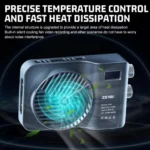 100W Photography Light Dual Color Temperature Soft Light Lamp Camera DSLR Lighting Night Scene Outdoor Shooting COB Fill Light - Image 3