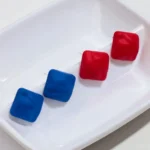 Lovely 9Pairs/set Colorful Acrylic Thumping Earrings for Women Girls Star Square Round Earrings Trend Jewelry - Image 5