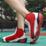 High Top Basketball Shoes Men Breathable Sneakers Men Outdoor Non-Slip Athletic Fashion Tennis Sport Shoes Male Zapatillas - Image 5