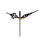 1sets Young Town White Axis Hands Black And Silver 2060# Metal Aluminum Quartz Clock Accessory High Quality DIY Kits